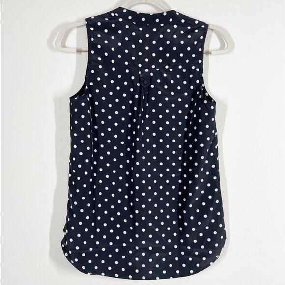 ModCloth Fervour Black and White Polka Dot Blouse Size‎ XS - Picture 4 of 4